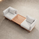 Nouri – 2 Loungemodule & Tisch | Aevora™ Kollektion