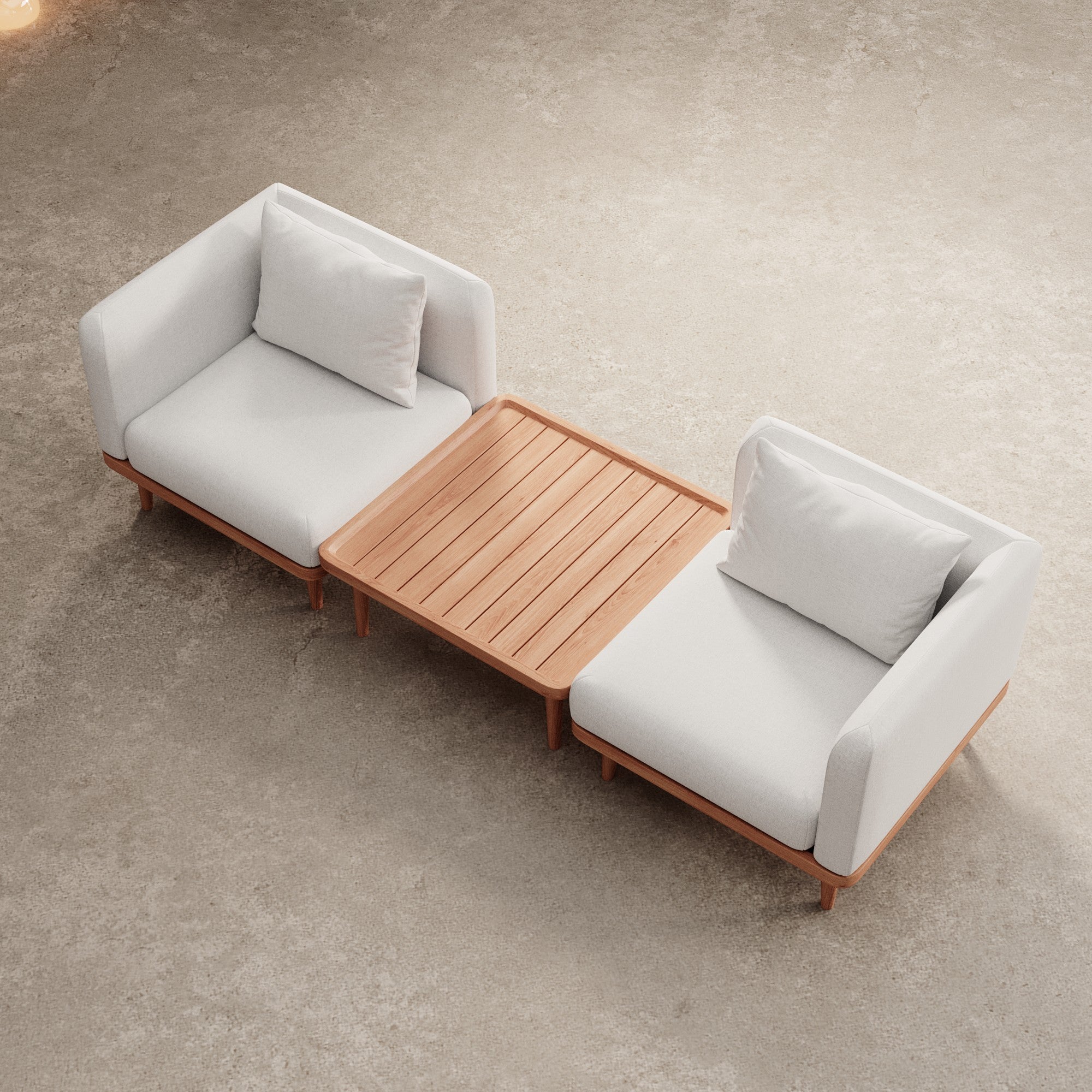 Nouri – 2 Loungemodule & Tisch | Aevora™ Kollektion