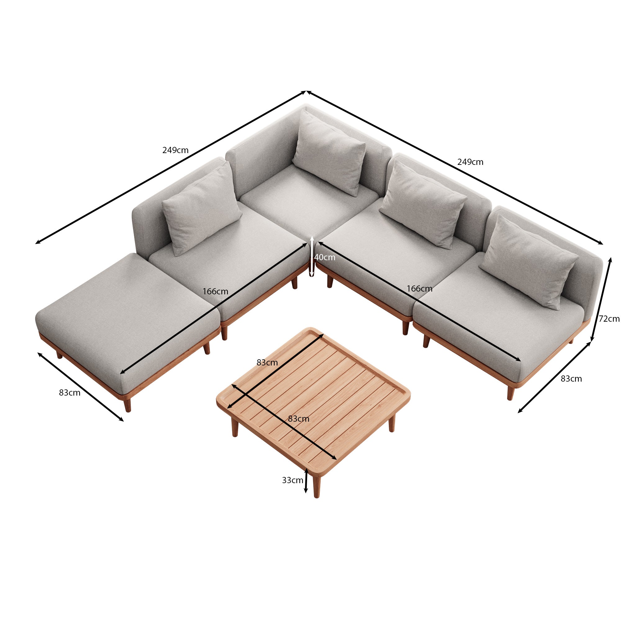 Nouri Eckmodulgruppe IV – Aevora™ Kollektion