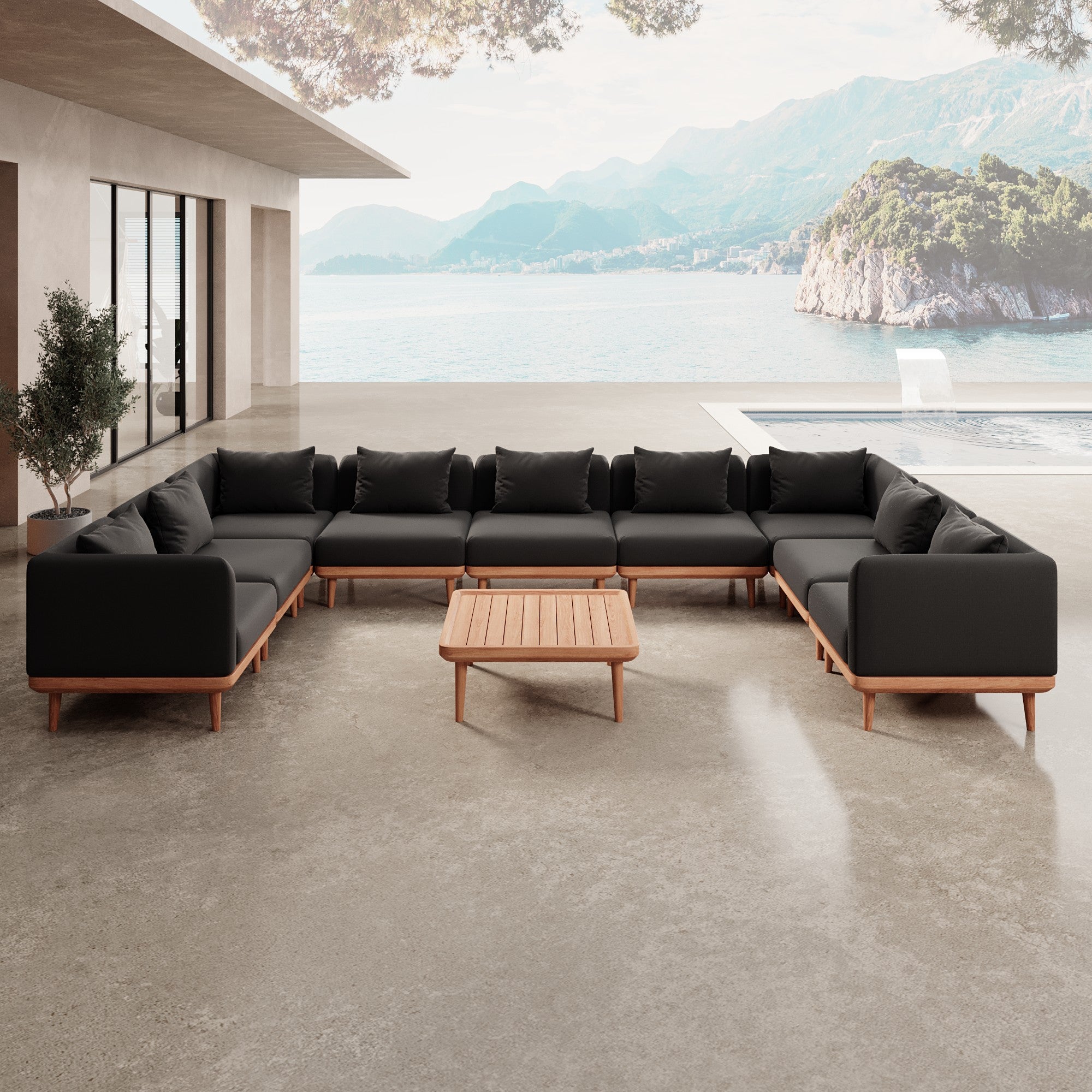 Nouri Wohnlandschaft II – Aevora™ Kollektion