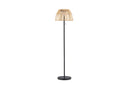 Outdoor-Stehlampe „Elan“ – wetterfeste Stehleuchte aus Bambus & Metall