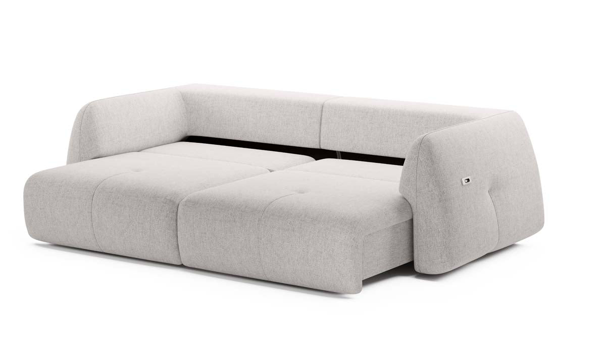 Designer Sofa Camilla mit elektrischer Schlaffunktion