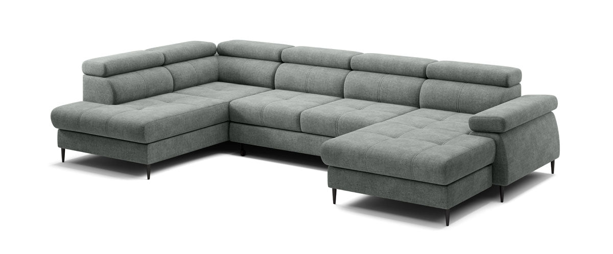 Canapé design Cordoba III avec fonction couchage et pliage