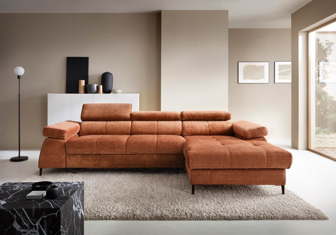Canapé design Cordoba I avec fonction couchage et pliage
