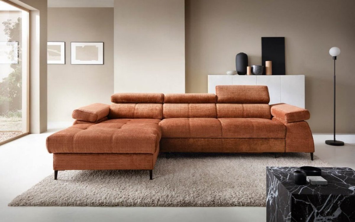 Canapé design Cordoba I avec fonction couchage et pliage