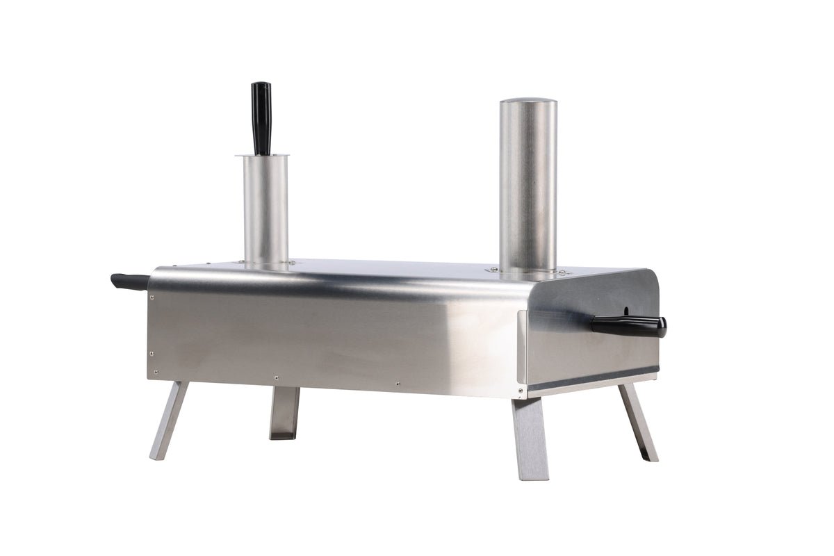 Four à pizza Napoli - en acier argenté