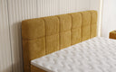 Boxspringbett Vera in Cord mit hohen Füßen