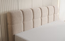 Boxspringbett Nala a Strukturstoff mat Schwiew-Optik