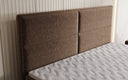 Boxspringbett Viola in Strukturstoff mit Stauraum