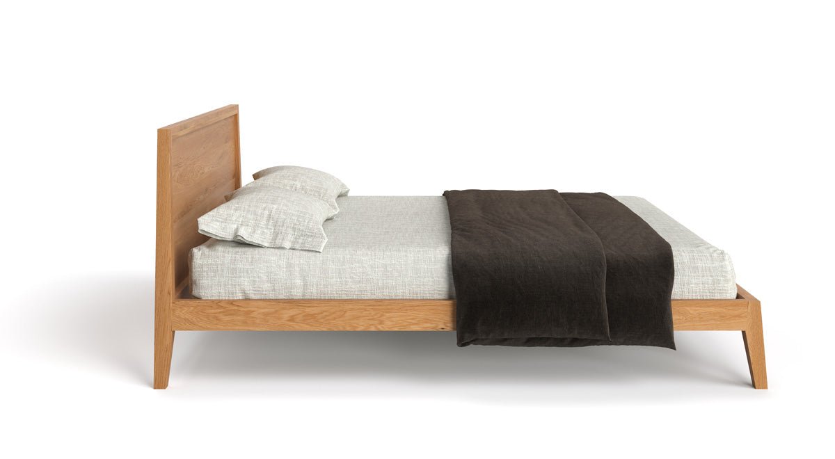 Lit en bois design Kaja en chêne massif