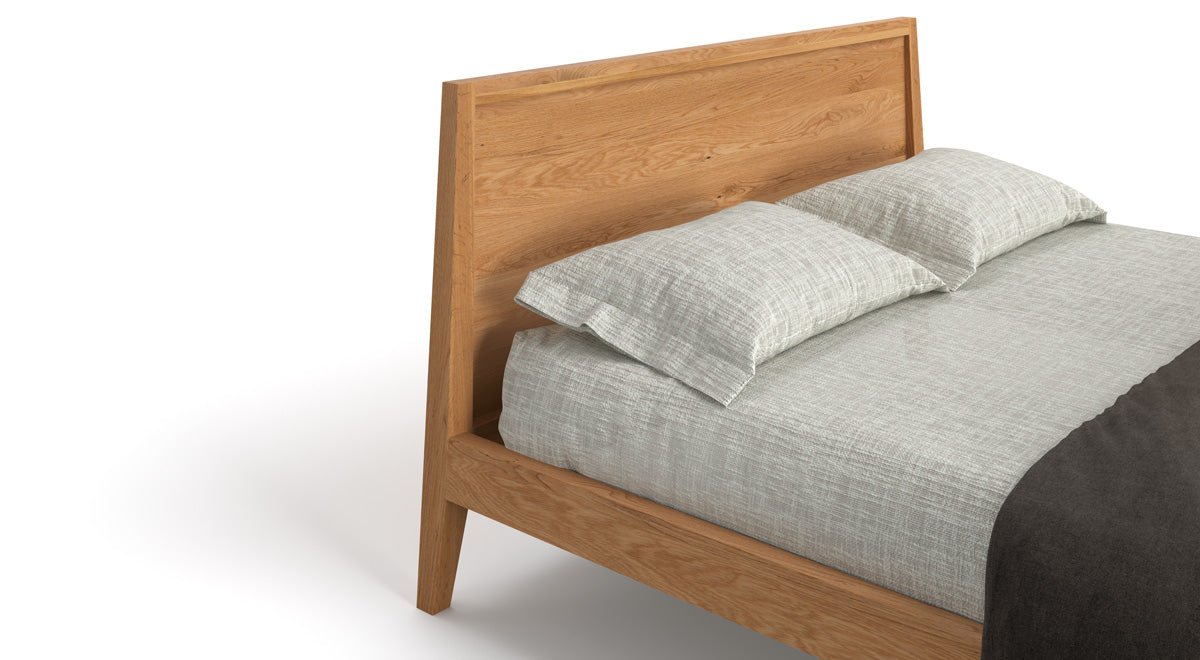 Lit en bois design Kaja en chêne massif
