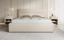 Designer Polsterbett Merry Stoff mit Stauraum