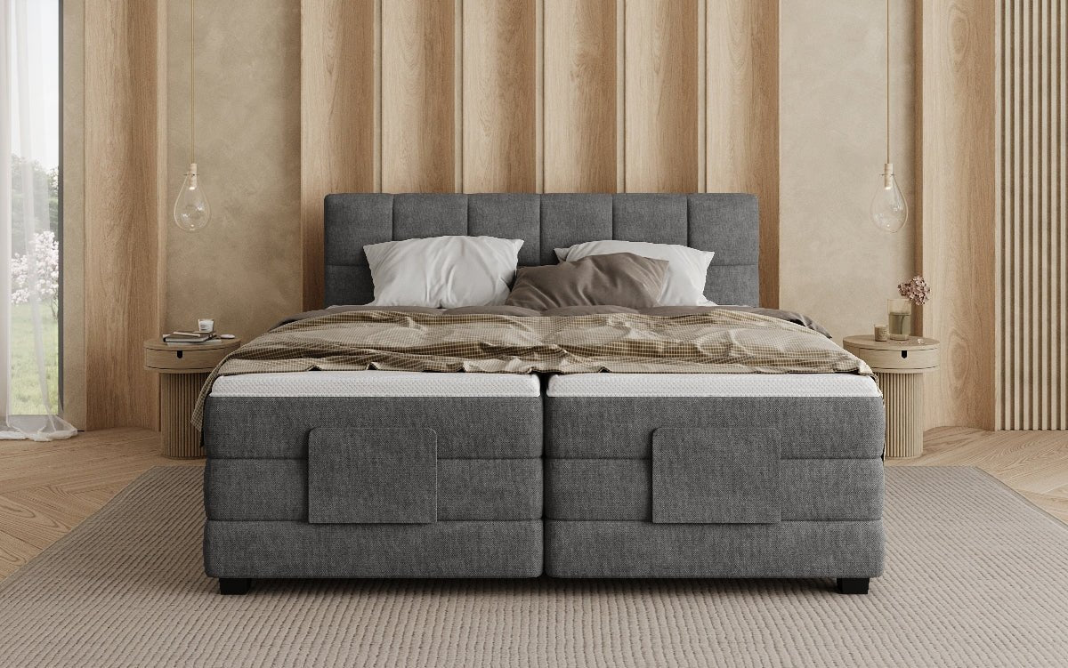 Boxspringbett Monaco - elektresch verstellbar a Stoff