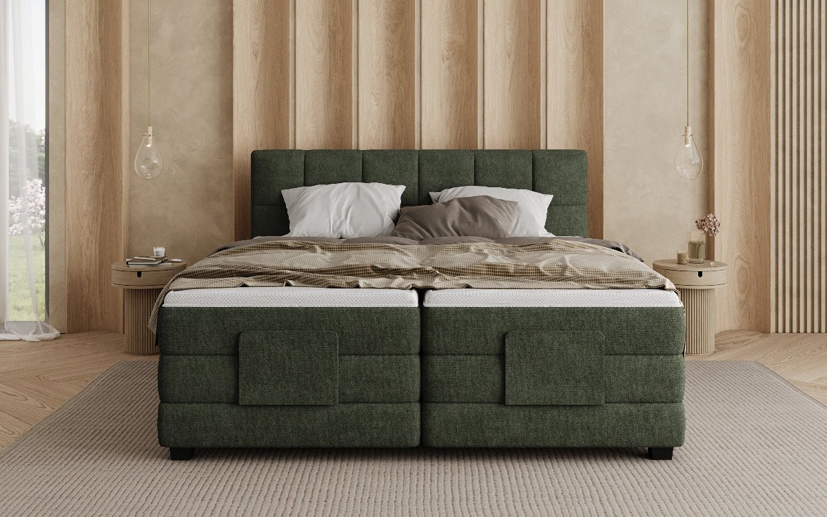 Boxspringbett Monaco - elektresch verstellbar a Stoff