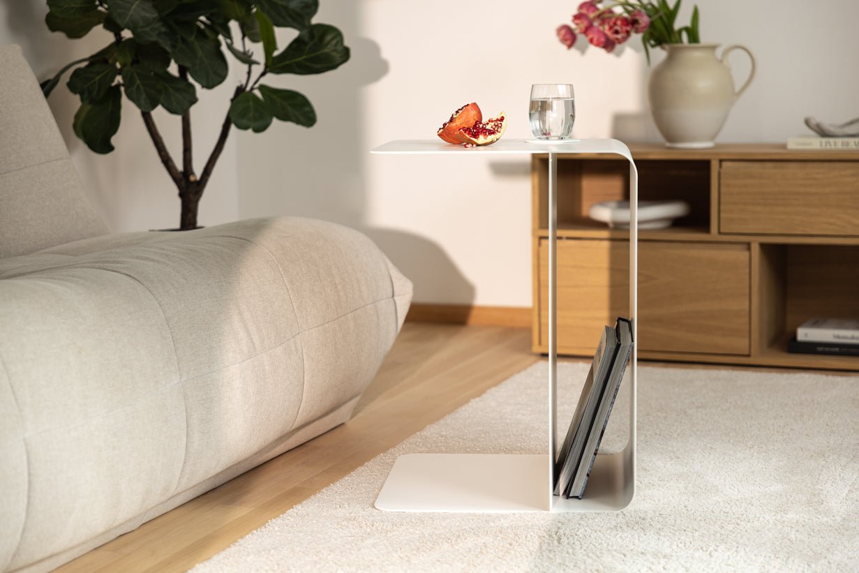 Couchtisch/Beistelltisch Cosmo – Pulverbeschichtetes Metall in modernem Design