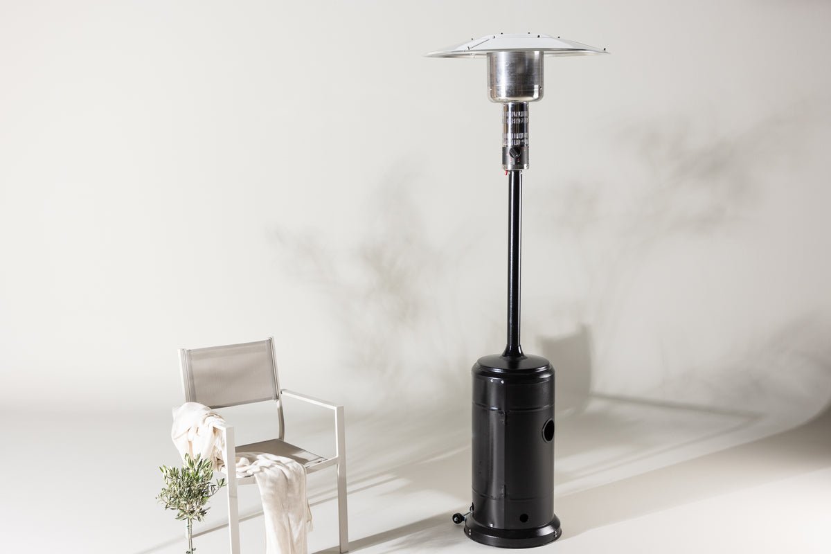 Terrassheizer Fiero - aus Metall an Schwaarz