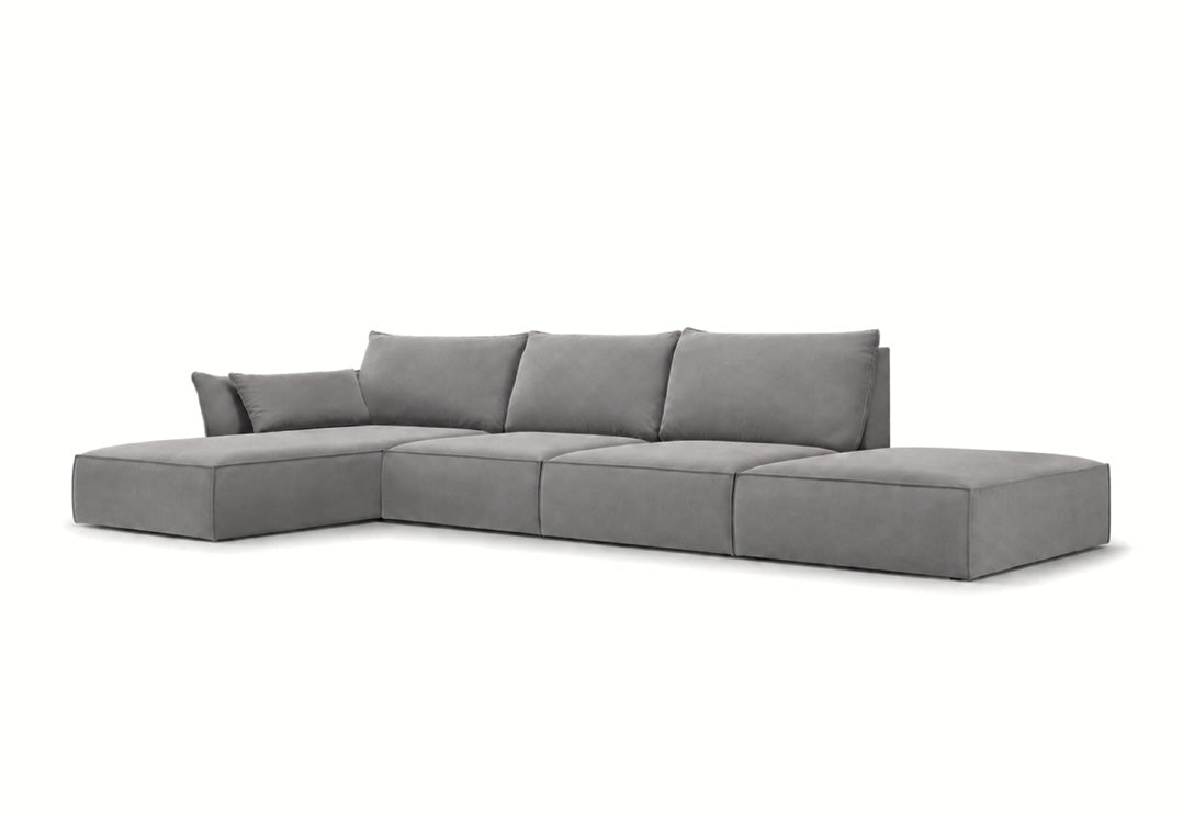 Canapé design Nuvola L Open en Velours