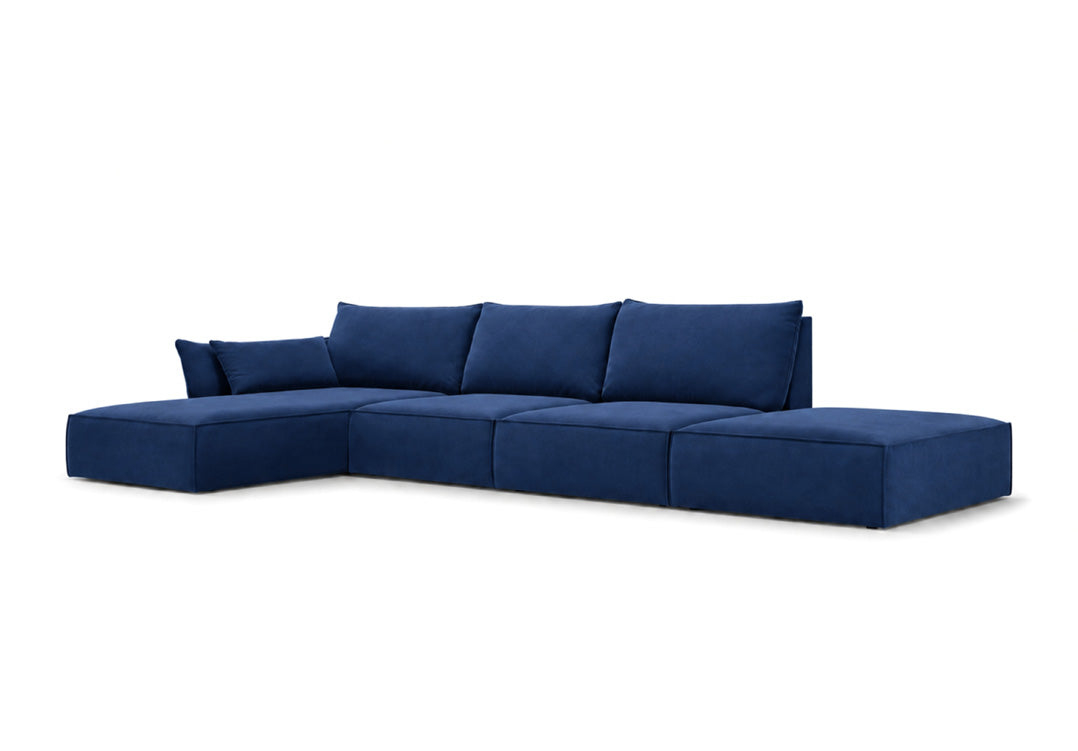 Canapé design Nuvola L Open en Velours