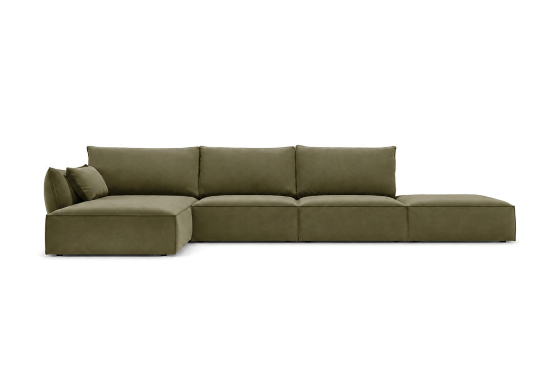 Canapé design Nuvola L Open en Velours