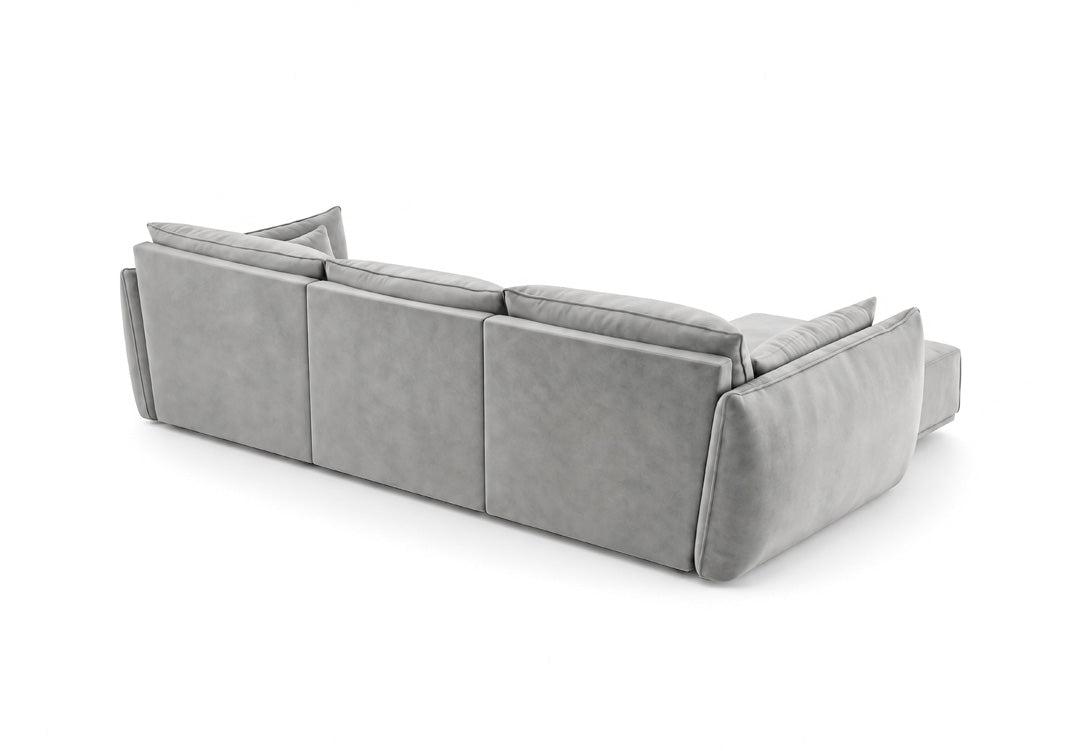 Designer-Sofa Nuvola L aus Samett