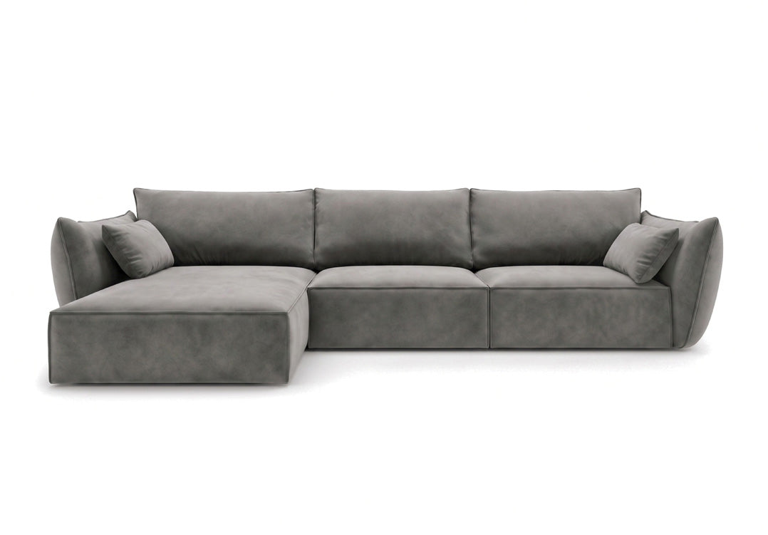 Designer-Sofa Nuvola L aus Samett