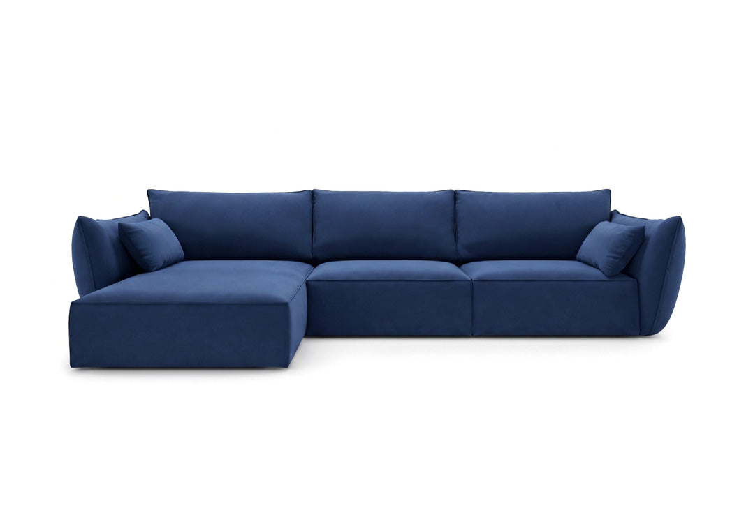 Designer-Sofa Nuvola L aus Samett
