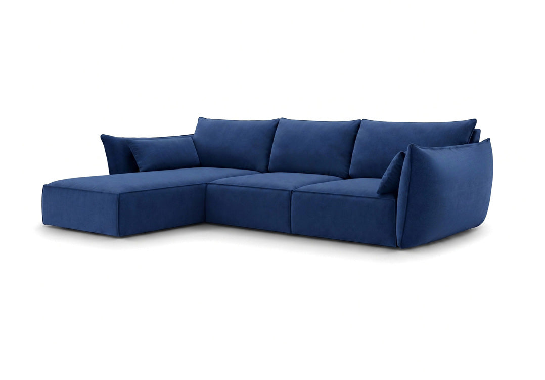 Designer-Sofa Nuvola L aus Samett