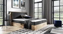 Designer Wooden Bed Jonah with Storage