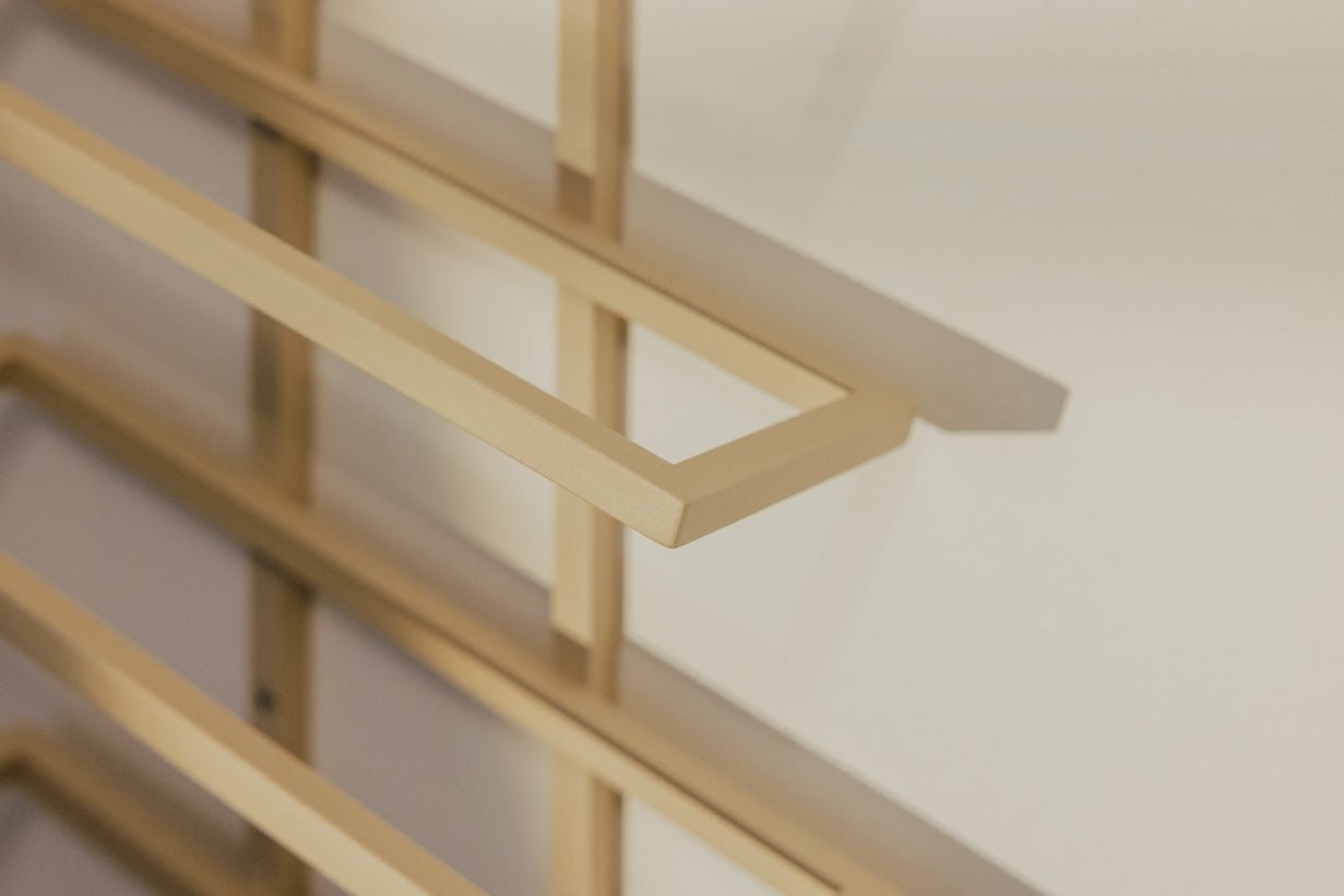 Étagère à vin Vinia – Étagère murale en Métal pour un rangement élégant du vin