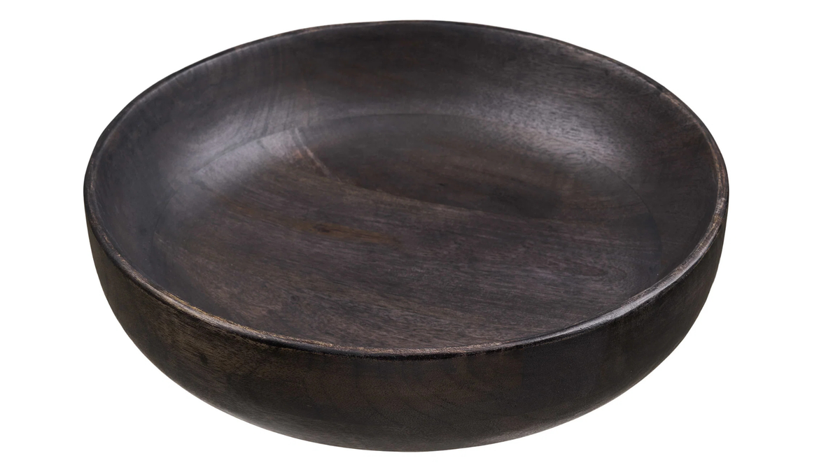 Coupe Kudu - en bois de manguier brun