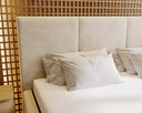 Designer Upholstered Bed Majestic in Velvet with Storage