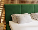 Designer Upholstered Bed Majestic in Velvet with Storage
