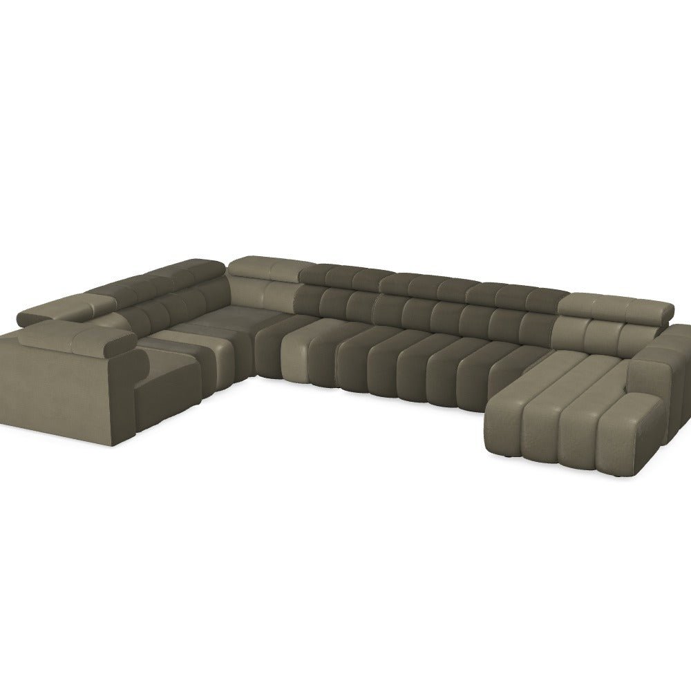 Modulares Sofa Zürich - Däi Wonschkonfiguratioun M_8DS899