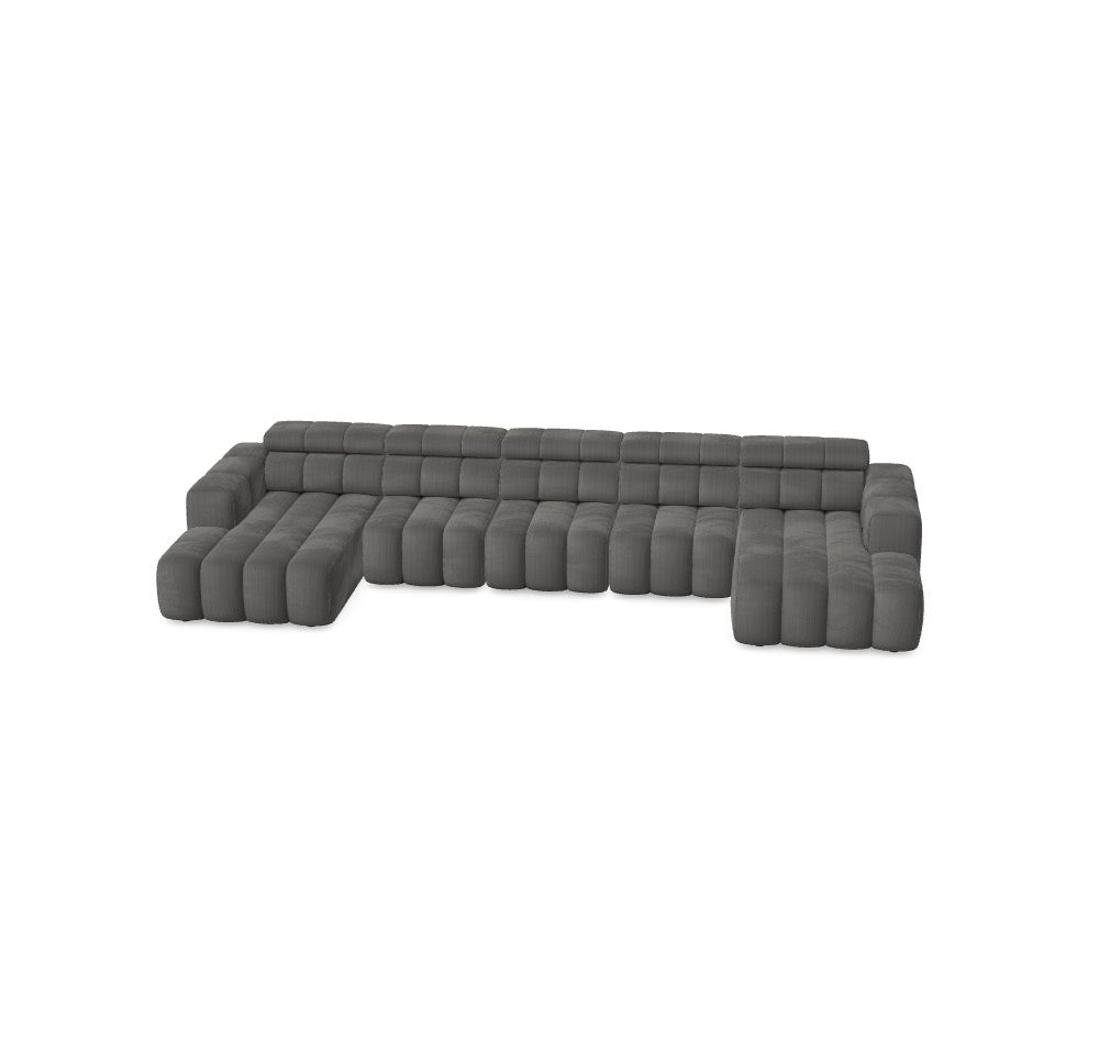 Modulares Sofa Zürich - Däi Wonschkonfiguratioun M_D2MXRU