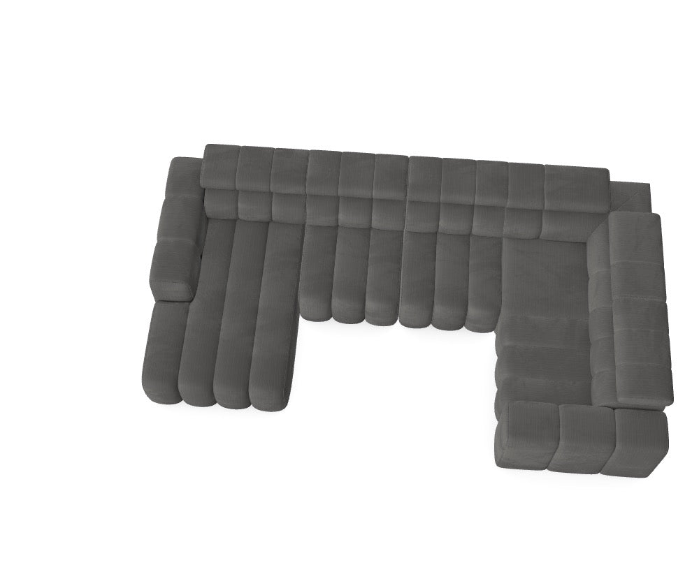 Modulares Sofa Zürich - Däi Wonschkonfiguratioun M_MITBGU