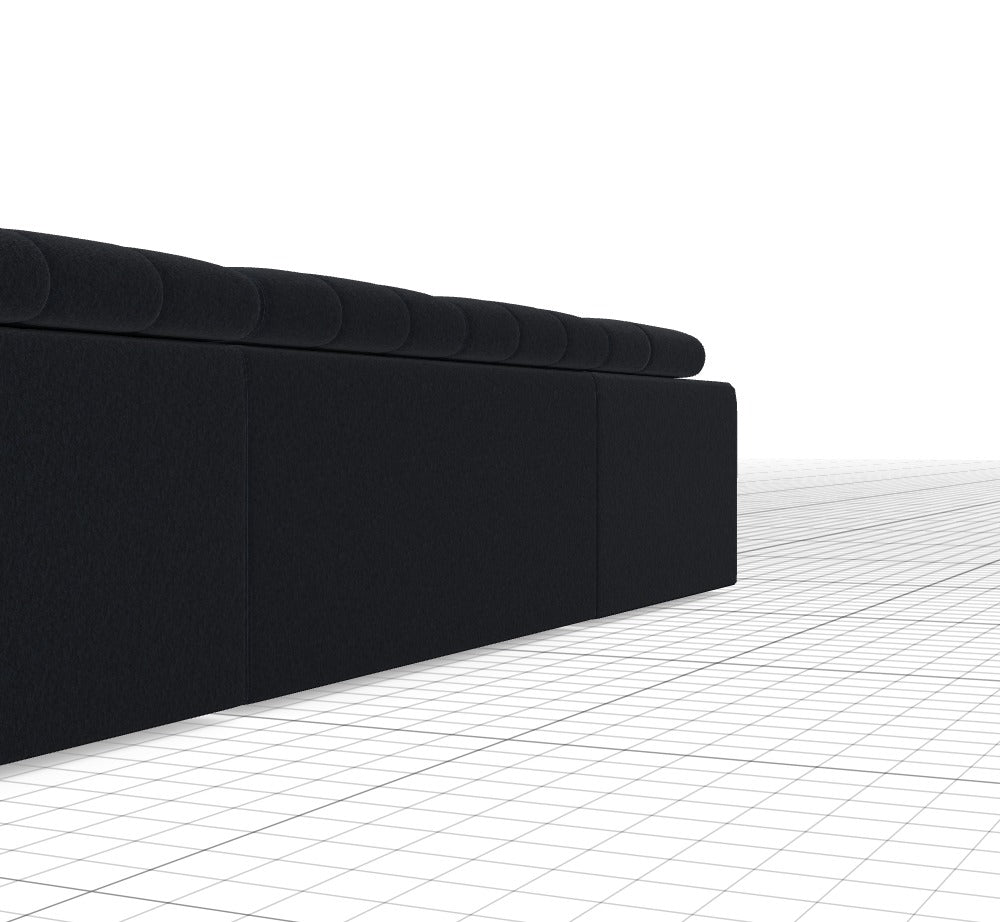 Modulares Sofa Zürich - Däi Wonschkonfiguratioun M_PLLBKC