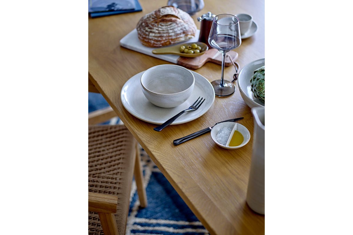 Jessi Dinnerware Set – Nordic Design in Gray (12-piece)