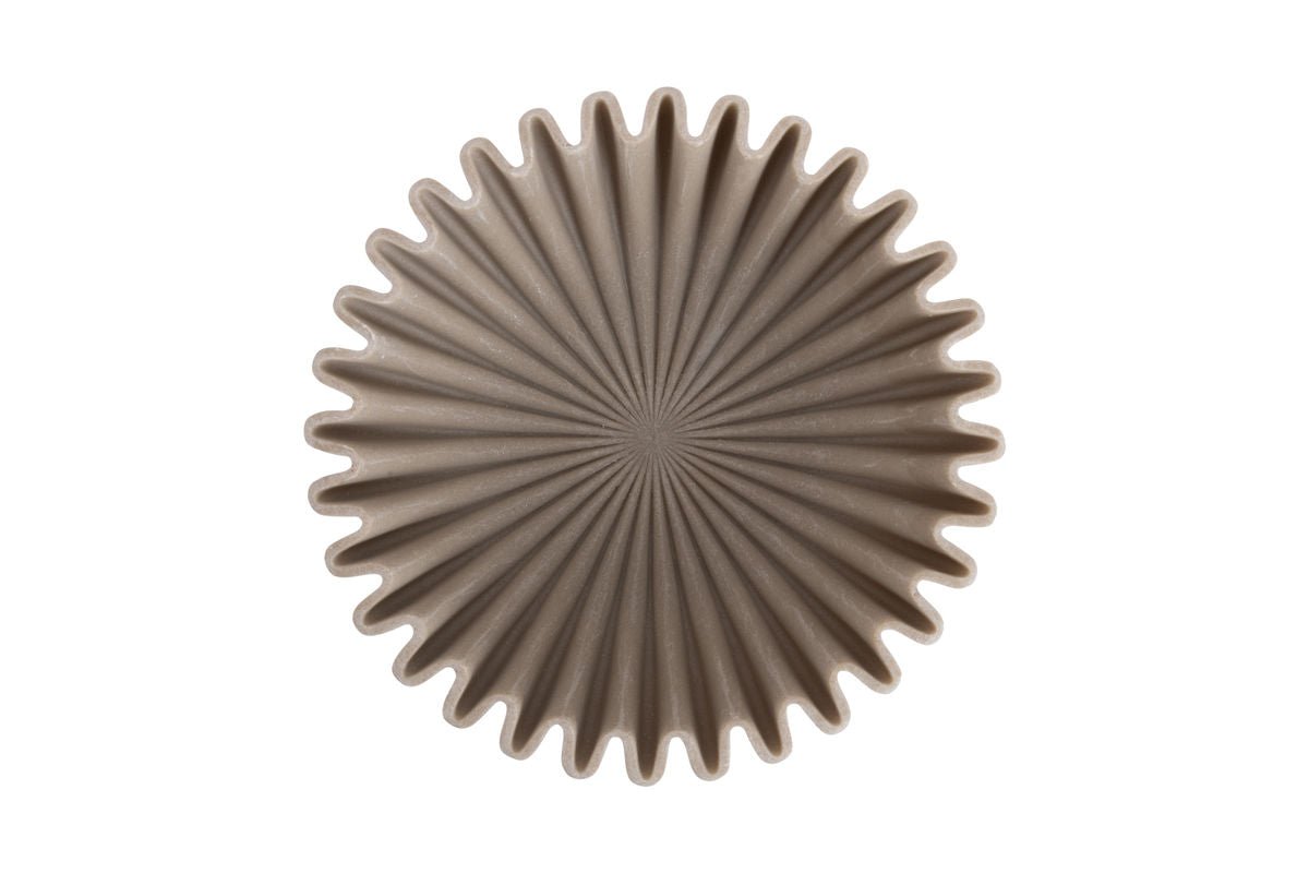 Schale Zorin klein  – gefertigt aus Polyresin / Wellenform