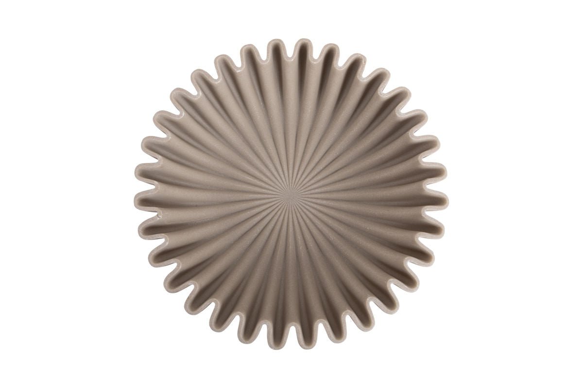 Zorin Large Bowl – Made of Polyresin / Wave Pattern