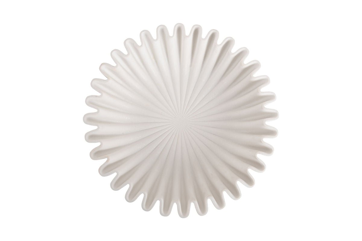 Zorin Large Bowl – Made of Polyresin / Wave Pattern