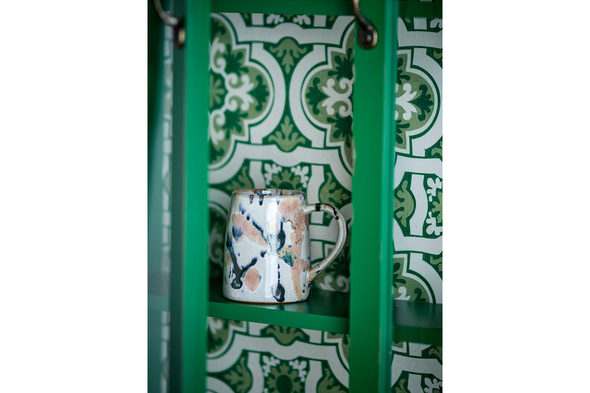 Jana Mug Set – Stoneware with Reactive Glaze (Set of 4)