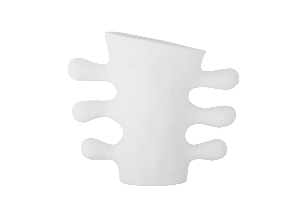 Vase « Alvina » – Grès blanc