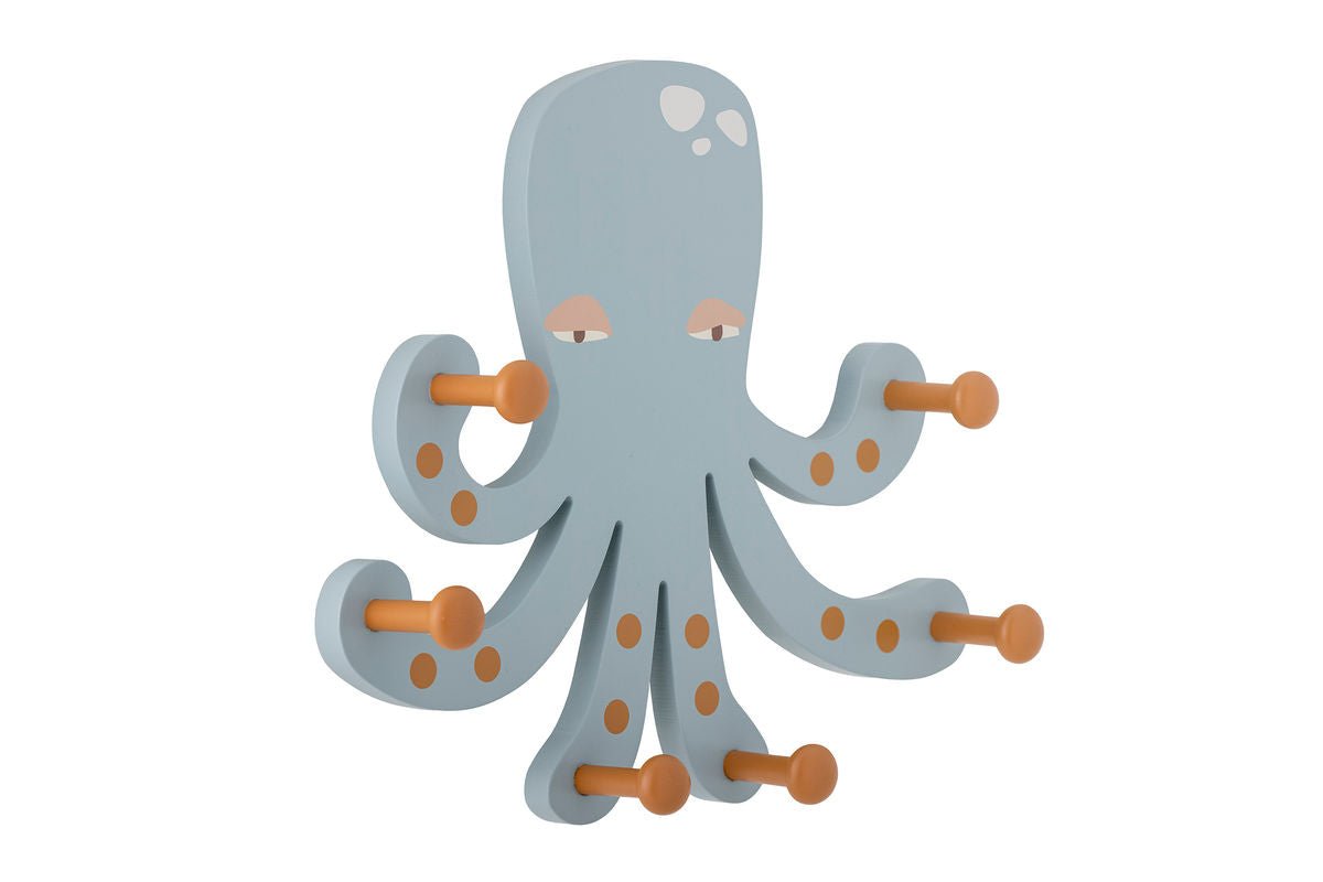 Kanner-Garderob Onda – Tëntfësch aus MDF mat 6 Haken