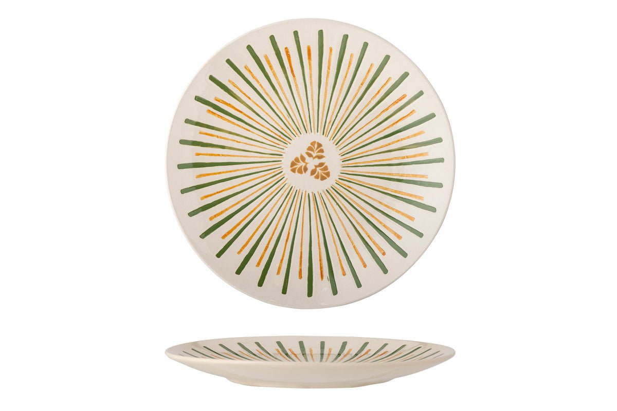 Plateau de service Elio - en faïence fabriqué