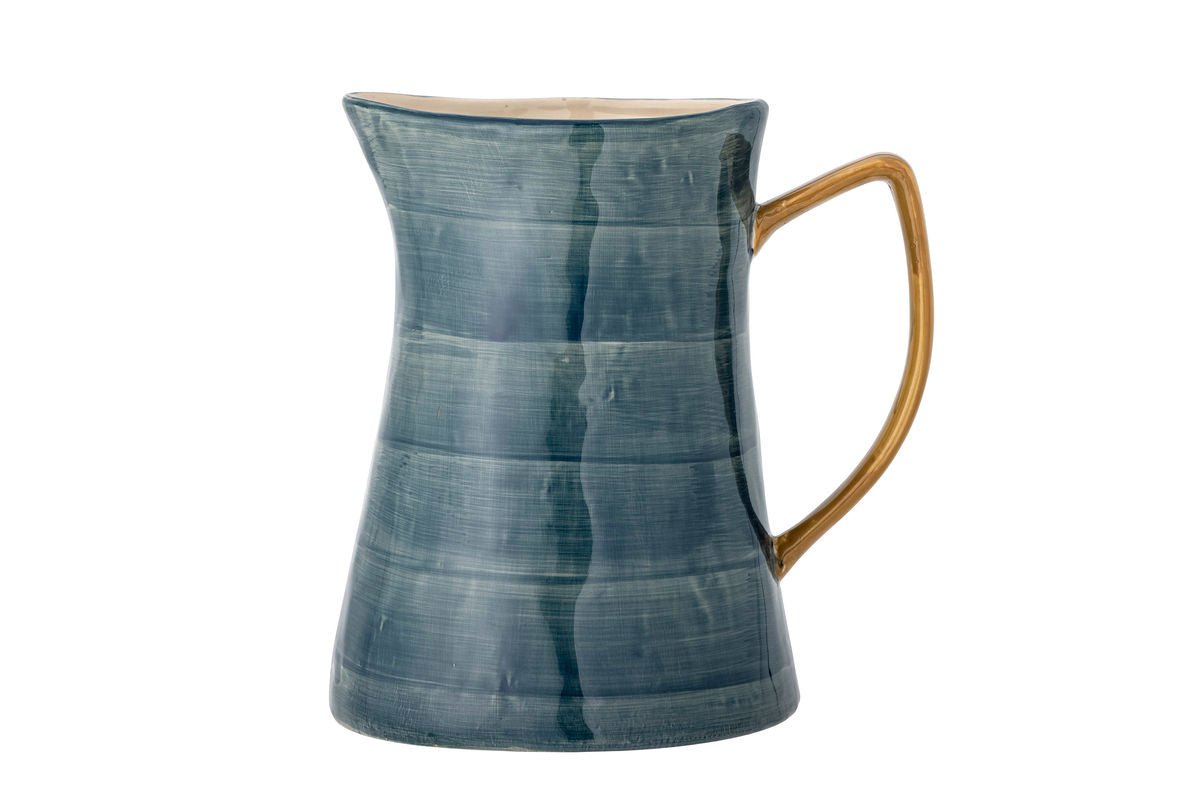 Krug Ameli – handdekoréiert Steingut a Blo