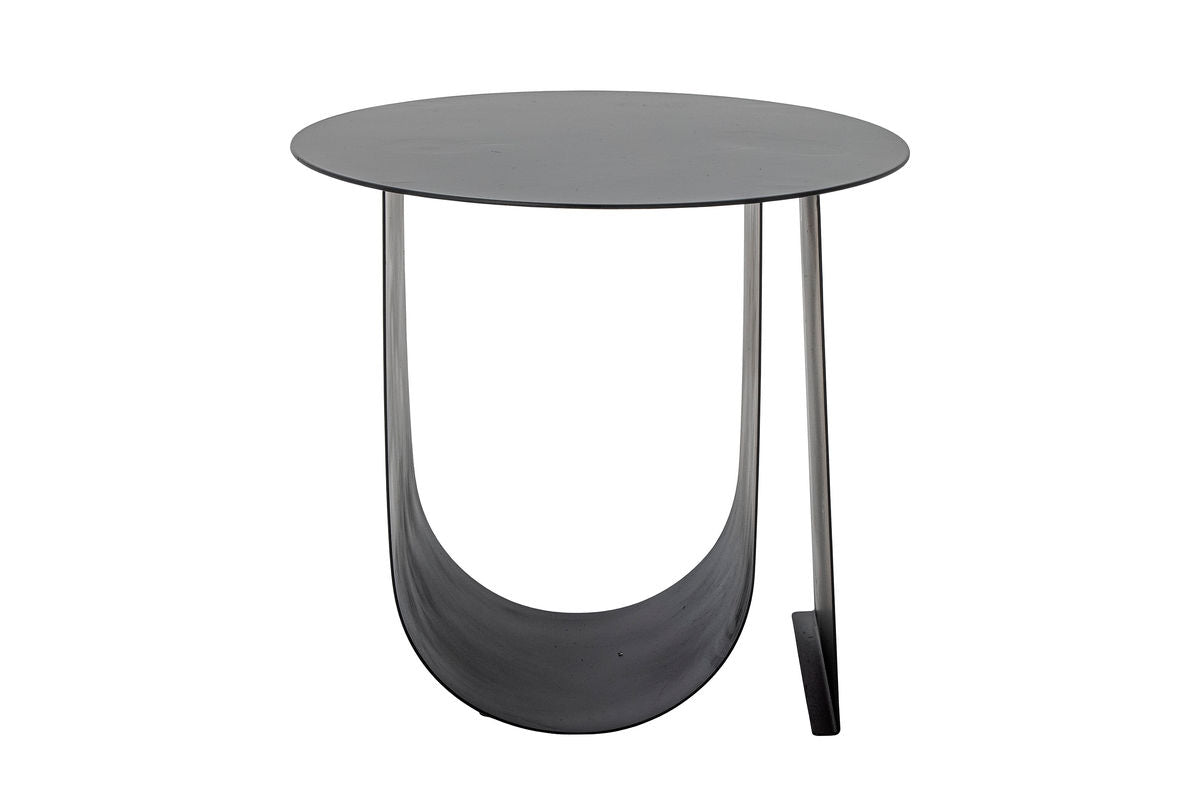 Table d'appoint Jenny – Métal noir au design moderne