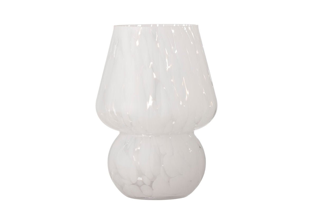 Vase « Arelia » – Verre blanc