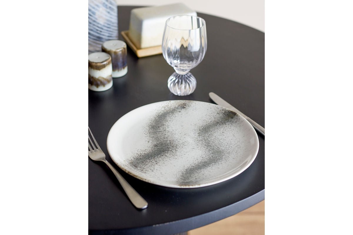 Teller Belva – aus Steingutt hiergestallt