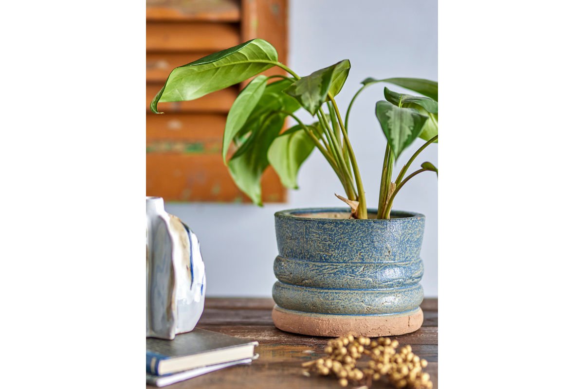 Blummepott Penoble – mat Terrakottabuedem