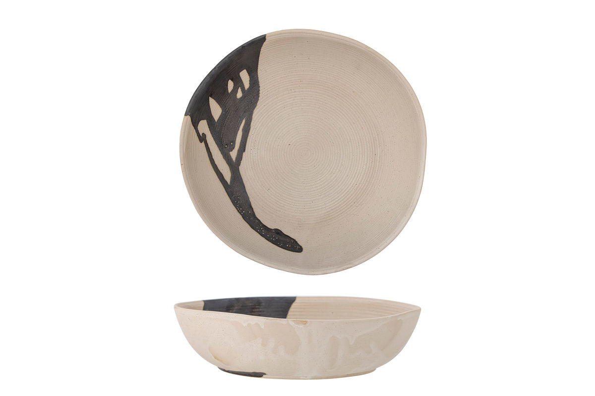 Bowl Meno – Stoneware with flowing glaze
